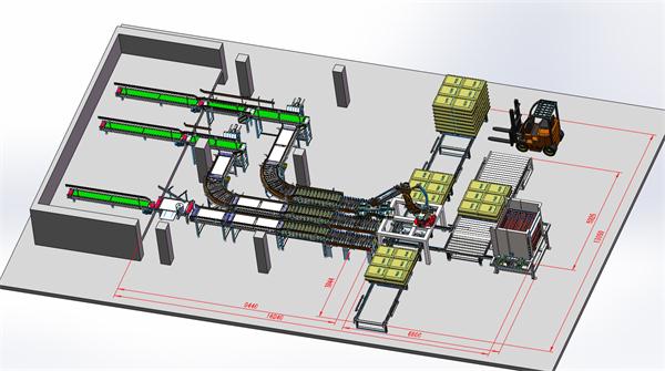 Palletizing robot